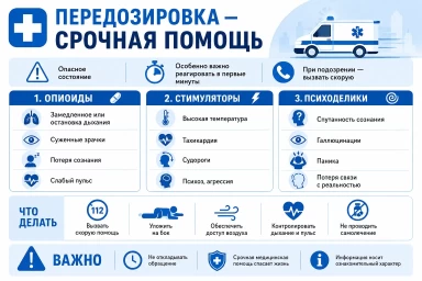 Помощь при передозировке в Электрогорске
