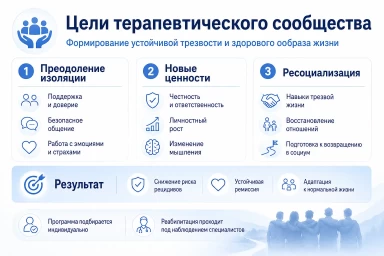 Терапевтическое сообщество в Электрогорске